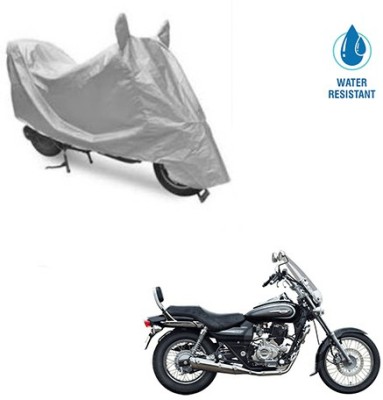 Motoworld Two Wheeler Cover for Bajaj(Avenger 220 Cruise, Silver)