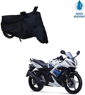 SRENTERPRISES Two Wheeler Cover for Yamaha(YZF R15 S, Black)