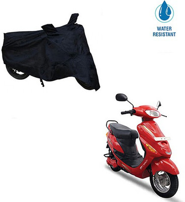 SRENTERPRISES Two Wheeler Cover for Hero(E Sprint, Black)