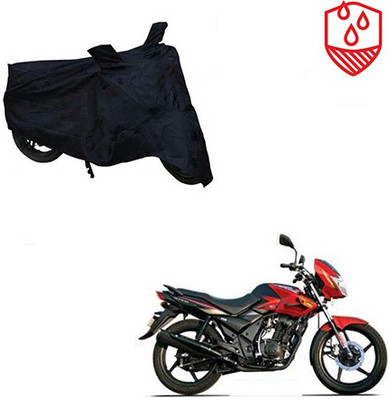 Atulit enterprises Waterproof Two Wheeler Cover for TVS(Flame DS 125, Black)