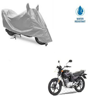 MOTOWORLD Two Wheeler Cover for Yamaha(Libero, Silver)