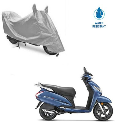 MOTOWORLD Two Wheeler Cover for Honda(Activa 125, Silver)