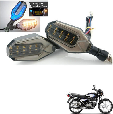KOZDIKO Front, Side, Rear LED Indicator Light for Hero Splendor Pro(Blue)