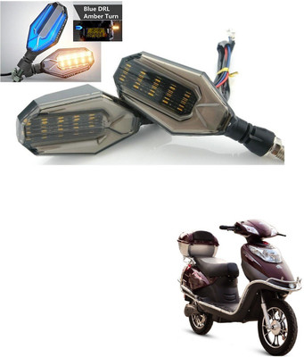 AuTO ADDiCT Front, Rear, Side LED Indicator Light for Hero Flame(Blue, Yellow)