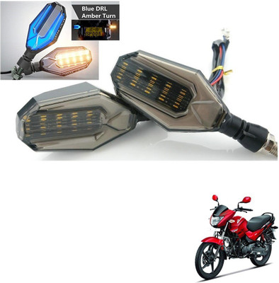 KOZDIKO Front, Side, Rear LED Indicator Light for Hero Glamour(Blue)