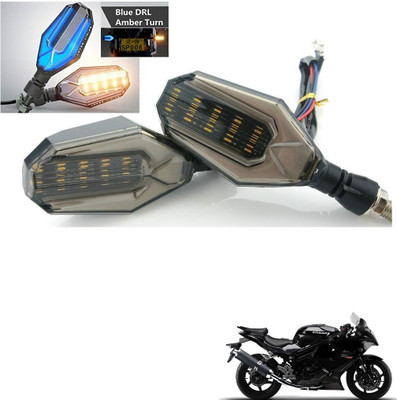 KOZDIKO Front, Side, Rear LED Indicator Light for Hyosung GT650R(Blue)