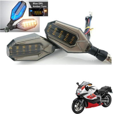 KOZDIKO Front, Rear LED Indicator Light for BMW(Yellow, Blue)