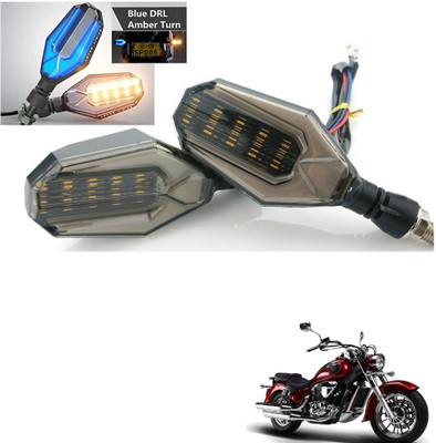 KOZDIKO Front, Side, Rear LED Indicator Light for Hyosung ST7(Blue)