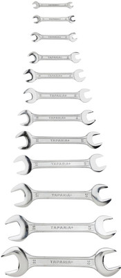 TAPARIA DEP 12 SPANNERS Double Sided Open End Wrench(Pack of 12)
