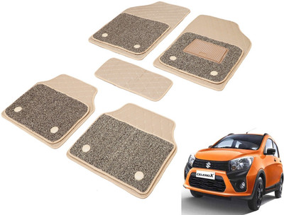 MOCKHE Leatherite, PVC 7D Mat For  Maruti Suzuki Celerio(Beige)