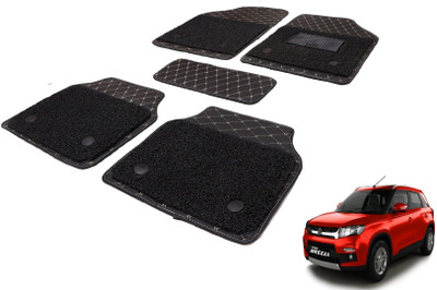Auto Hub Leatherite, PVC 7D Mat For  Maruti Suzuki Vitara Brezza(Black)