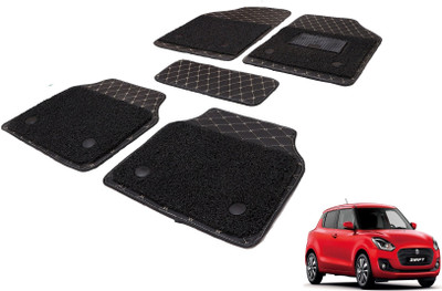 Auto Hub Leatherite, PVC 7D Mat For  Maruti Suzuki Swift, New Swift(Black)