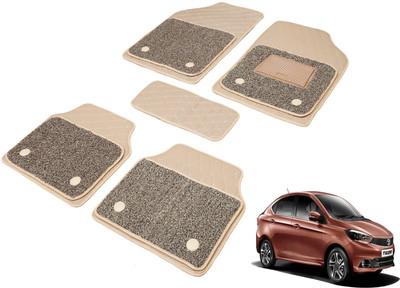 MOCKHE Leatherite, PVC 7D Mat For  Tata Tigor(Beige)