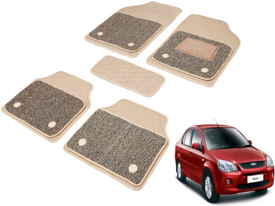 Auto Hub Leatherite, PVC 7D Mat For  Ford Ikon(Beige)