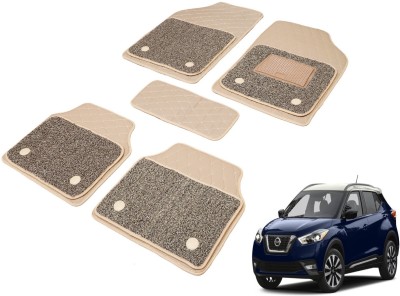 Auto Hub Leatherite, PVC 7D Mat For  Nissan KICKS(Beige)