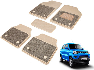 Auto Hub Leatherite, PVC 7D Mat For  Maruti Suzuki S-Presso(Beige)