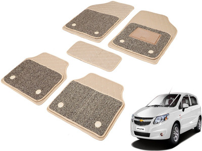 MOCKHE Leatherite, PVC 7D Mat For  Chevrolet Sail UVA(Beige)