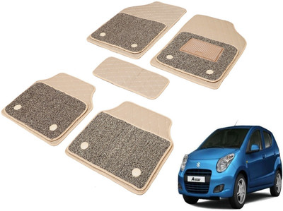 MOCKHE Leatherite, PVC 7D Mat For  Maruti Suzuki A-Star(Beige)