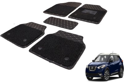 Auto Hub Leatherite, PVC 7D Mat For  Nissan KICKS(Black)