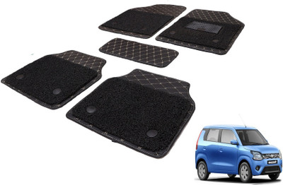 Auto Hub Leatherite, PVC 7D Mat For  Maruti Suzuki WagonR(Black)