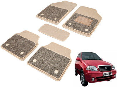 Auto Hub Leatherite, PVC 7D Mat For  Maruti Suzuki Esteem(Beige)