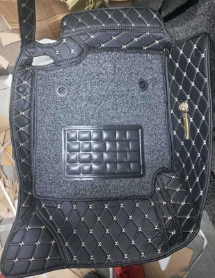 Medetai Leatherite 7D Mat For  Honda Amaze(Black)