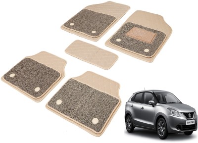 MOCKHE Leatherite, PVC 7D Mat For  Maruti Suzuki Baleno(Beige)