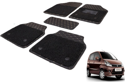 Auto Hub Leatherite, PVC 7D Mat For  Maruti Suzuki Zen Estilo(Black)