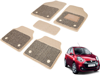 MOCKHE Leatherite, PVC 7D Mat For  Renault Pulse(Beige)