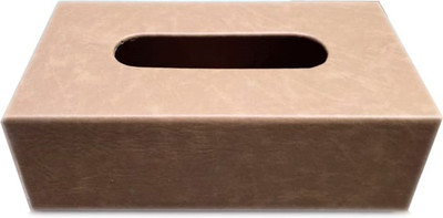 Starleo Car tissue paper box beige Vehicle Tissue Dispenser(Beige)