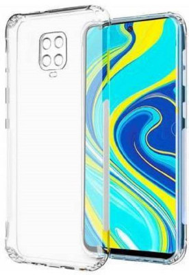 Sarju Back Cover for Mi Redmi Note 9 Pro Max(Transparent, Camera Bump Protector, Pack of: 1)