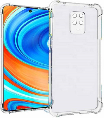 Sarju Back Cover for Mi Redmi Note 9 Pro Max, Redmi Note 9 Pro Max, Mi Redmi Note 9 Pro(Transparent, Camera Bump Protector, Pack of: 1)