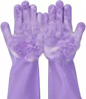 PRATYANG Wet and Dry Disposable Glove Set(Free Size Pack of 2)