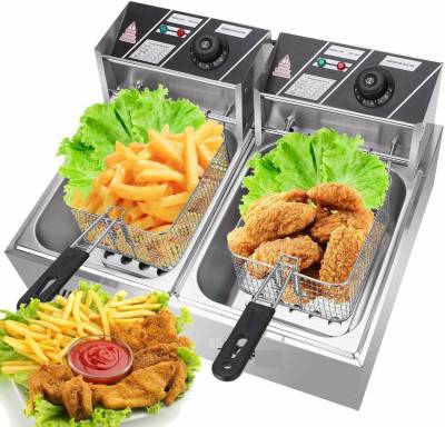 Double 3 Liter Electric Deep Fryer