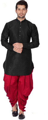 Over Crowd Men Kurta Dhoti Set