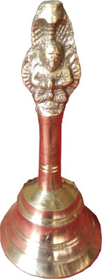 SBBCO Brass Pooja Bell(Gold, Pack of 1)