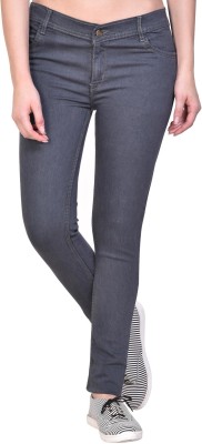 Lufaa Slim Women Black Jeans