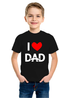 Riddhi Siddhi Graphics Boys & Girls Printed Pure Cotton Regular T Shirt(Black, Pack of 1)