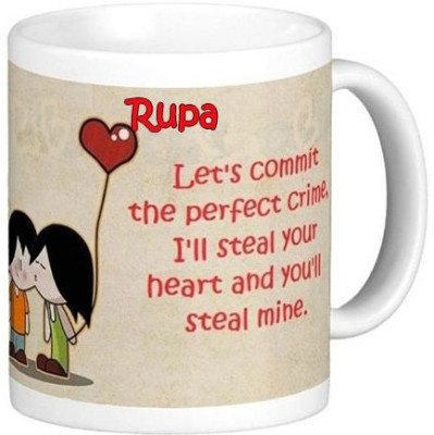 Exocticaa I Love You Rupa Romantic Wish 94 Ceramic Coffee Mug(330 ml)