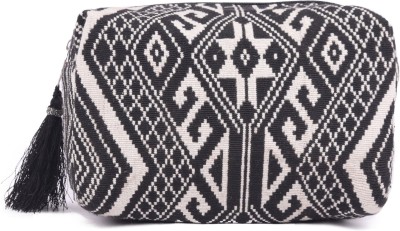 ASTRID Cotton Travel / Makeup Pouch With Tassels Pouch