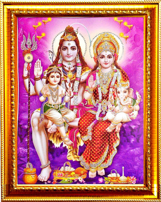 SUNINOW Shiv pariwar Religious Frame