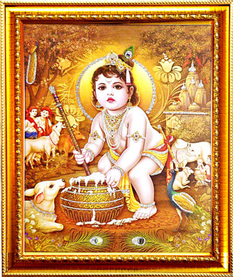 SUNINOW Krishna ji Religious Frame