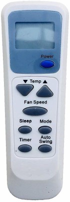 HDF AC Remote Control Compatible For  Split Window AC |HF-75 LG Remote Controller(Grey & White)