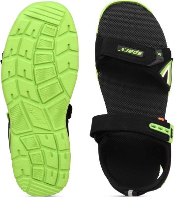 Sparx SS 473 Men Sandals(Green, Black , 7)