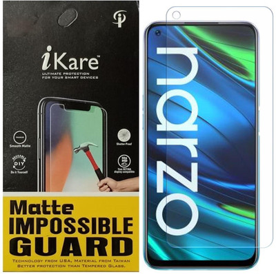 SecureSmarty Impossible Screen Guard for Realme Narzo 20 Pro(Pack of 1)