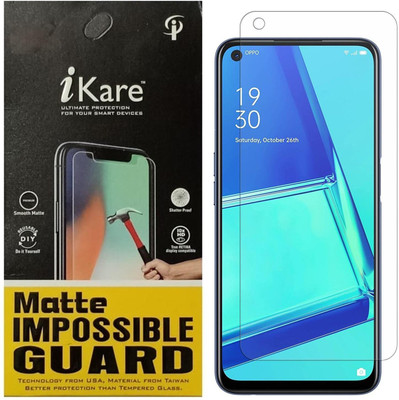 iKare Impossible Screen Guard for Oppo A53(Pack of 1)