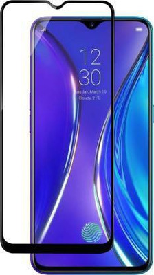 kentop Edge To Edge Tempered Glass for Realme X2(Pack of 1)