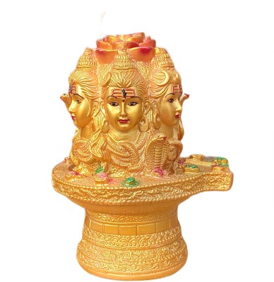 ATUT Decorative Showpiece  -  23 cm(Polyresin, Gold)