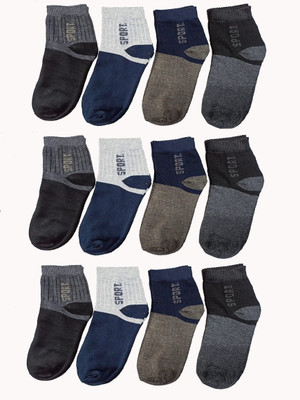 AKsells Men Self Design Ankle Length(Pack of 12)