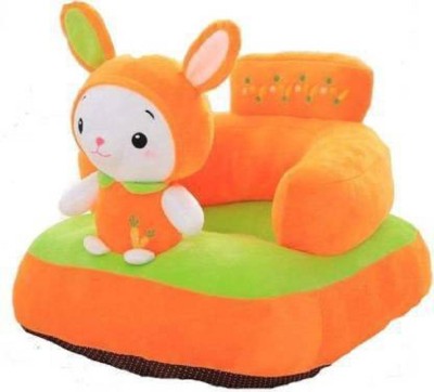 ASJS Baby Seats Cushion Baby Sofa Seat for Kids 0 to 4 Years ASJS_CHIR_OR  - 54 cm(Orange)